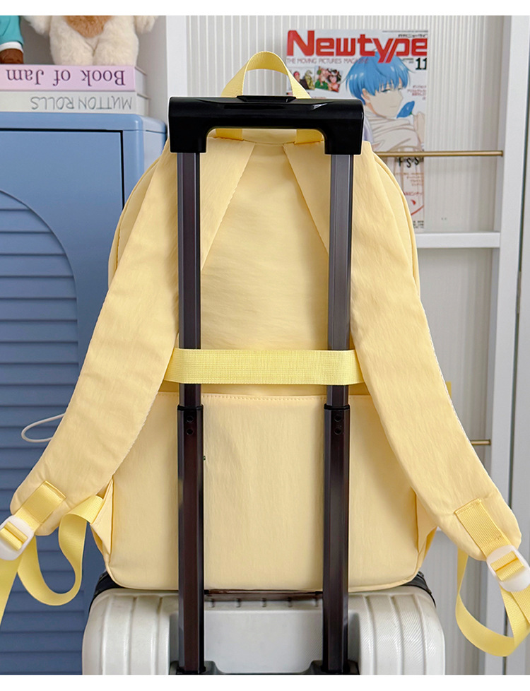 Neue grenzüberschreitende Freizeit-Trend-Rucksack mit Blumenmuster hochwertige leichte Schultasche großes Fassungsvermögen beliebter Campus-Rucksack