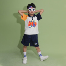 六一国庆节幼儿园啦啦操团体演出服班级毕业照服大童套装