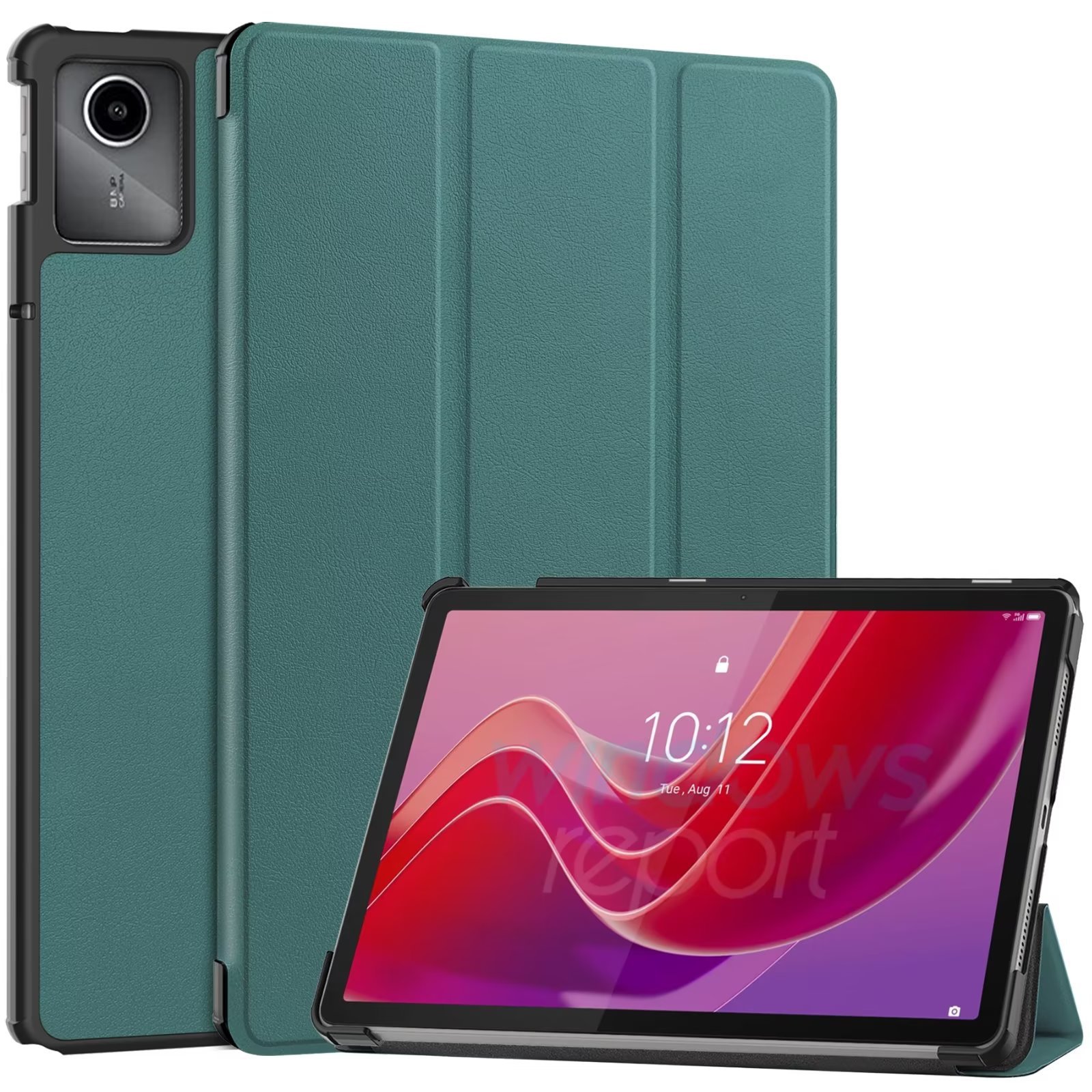 Suitable for Lenovo Xiaoxin pad 2024 protective case Xiaoxin M11 11-inch tri-fold with bracket protective case drop-resistant shell