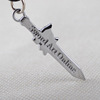 Anime surrounding accessories hot sale of swordsmanship god domain Kirito Kirito and human weapon three sword personality necklaces