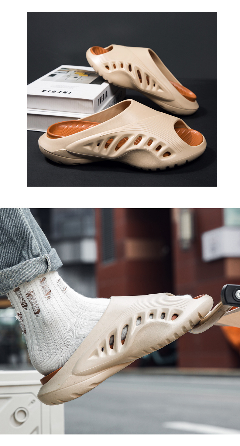 Heren cloud slippers antislip sandalen met dikke zool_voghion.com