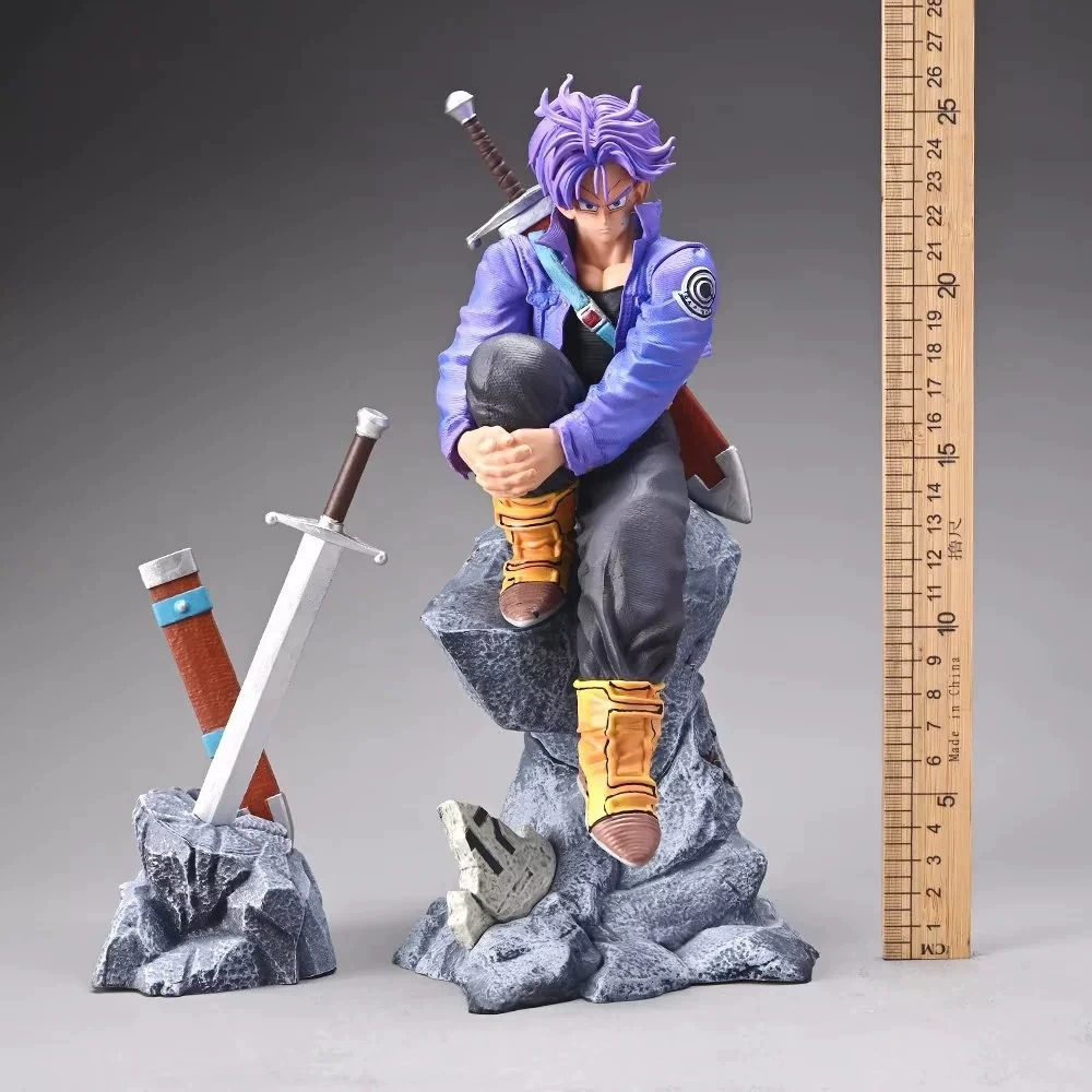 Большая модель Pill Dragon Ball Trunks The Last Warrior Scene Figure Аниме Периферийная модель Орнамент