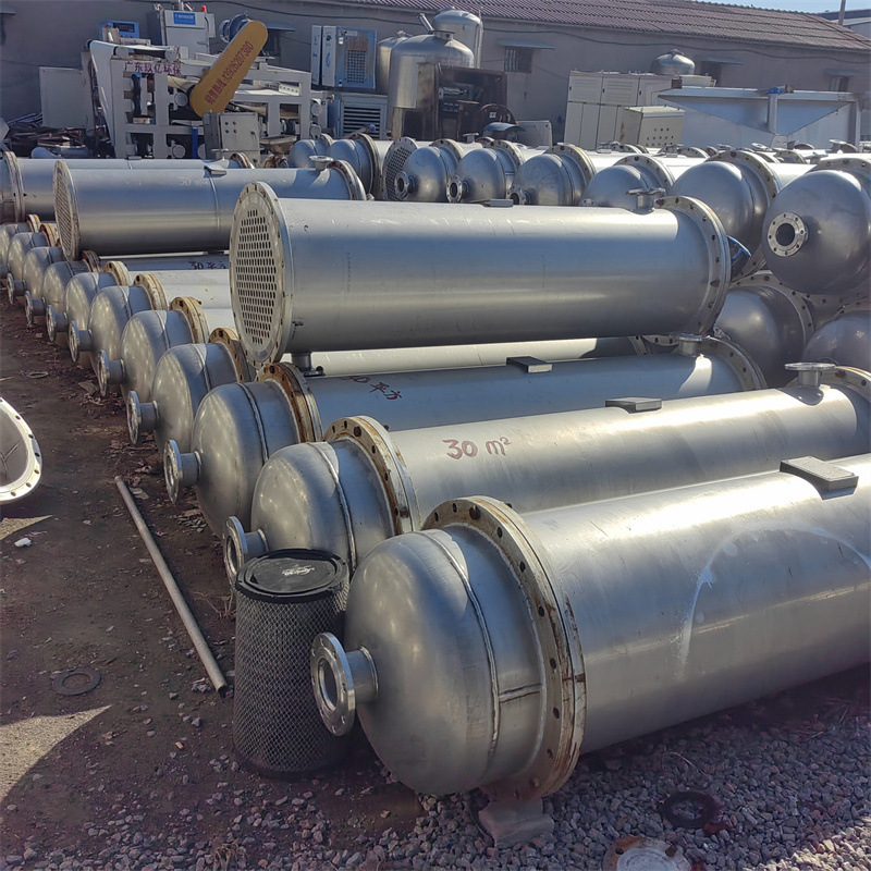 二手60平方列管式冷凝器 工业冷却设备 二手冷却器