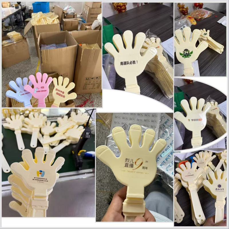 かわいい新しいマカロンプラスチック拍手器 28 センチメートル手拍子拍手コンサート雰囲気小道具応援|undefined