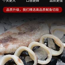 整箱批发蓝雪鲜冻鱿鱼圈300g餐饮生鲜冷冻整箱熟冻商用捞汁麻辣海