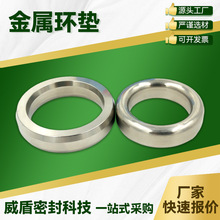 威盾金属环垫RJ金属八角椭圆环垫片RX耐高温厂家密封垫圈