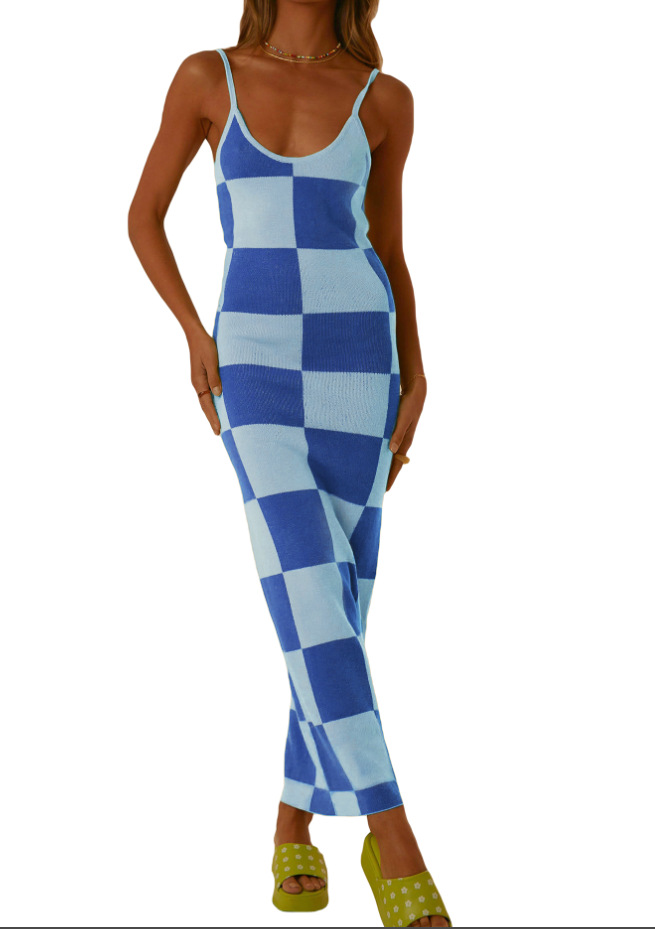 20781 large grid blue