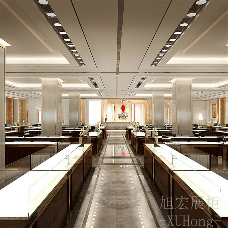 高端产品陈列柜展厅珠宝展示柜证书奖牌货柜玻璃首饰摆放珠宝台