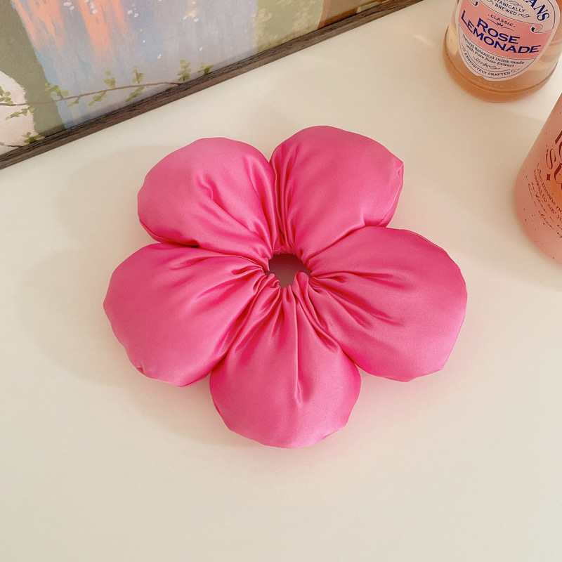 Zhao Lu Si con Kitsch almohada de satén anillo de cabello suave relleno de algodón intestino grueso cuerda de cabello de seda cuerda de cabello para dormir