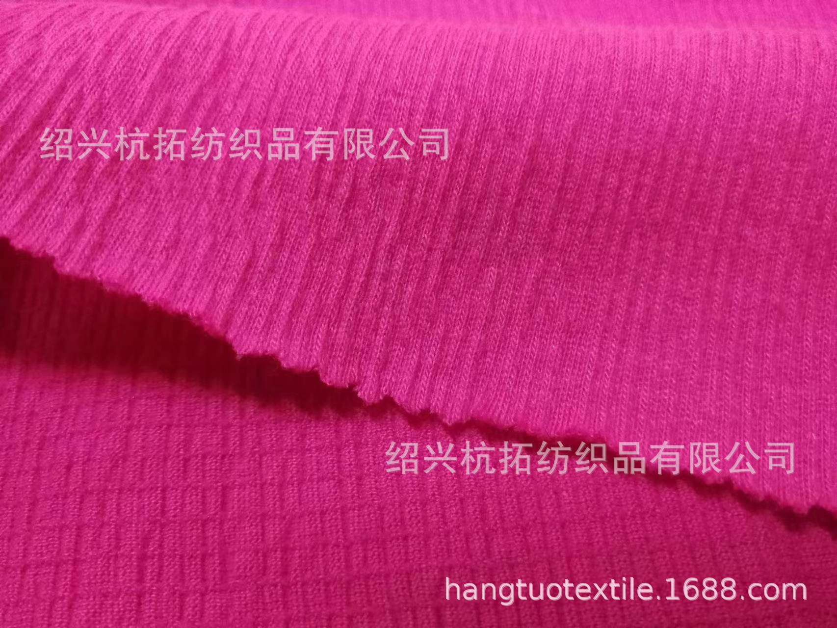 针织220gCVC氨纶提花皱布   CVC绉布  CVC起皱布