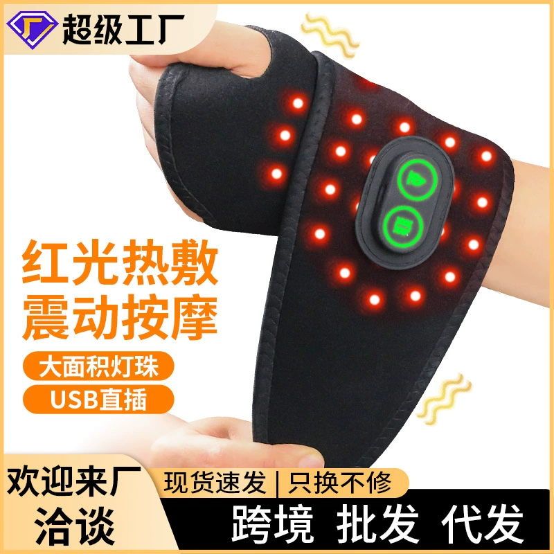 Портативный электрический массажер для рук с подогревом, многофункциональный, с несколькими режимами нагрева, для использования в разных странах.