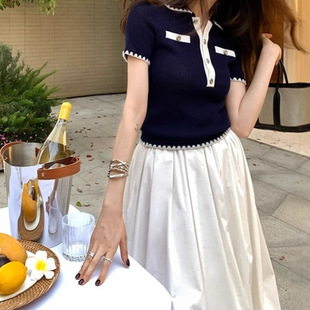 2025��ʽ�����|��ɫŮ��&nbsp;ëᘿ���polo�I�OӋ���n��ᘿ���