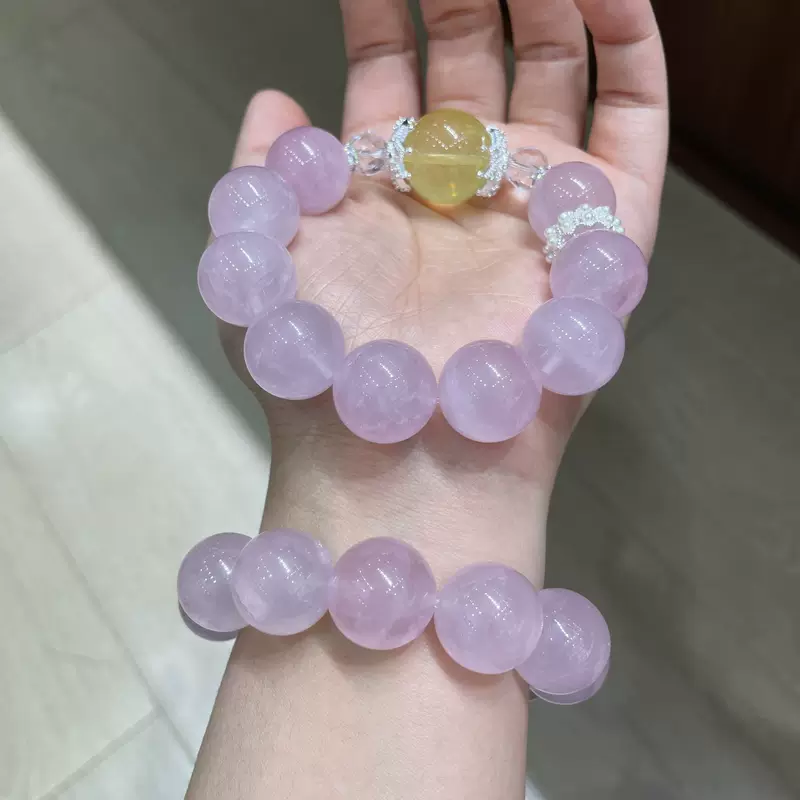 Organic genuine crystal bracelet, simple and elegant design, wholesale