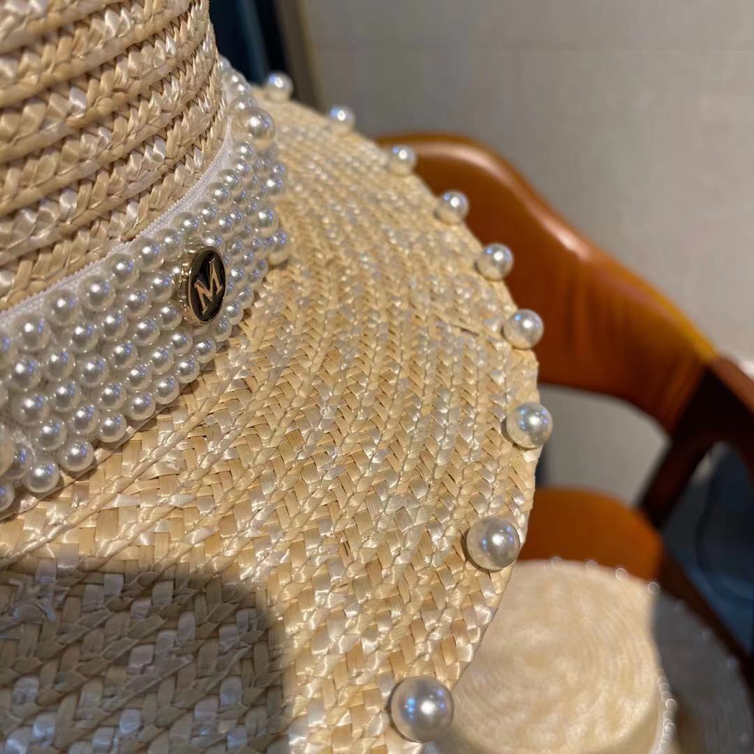 القبعات المصنوعة من القش المصنوعة من القش المصنوعة من الشمس detail image 7