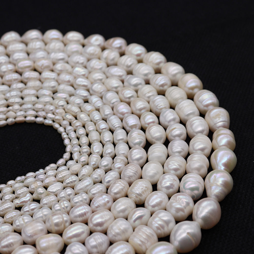 1 String Quantity 1 String Freshwater Pearl Geometric DIY Jewelry Accessories Beads