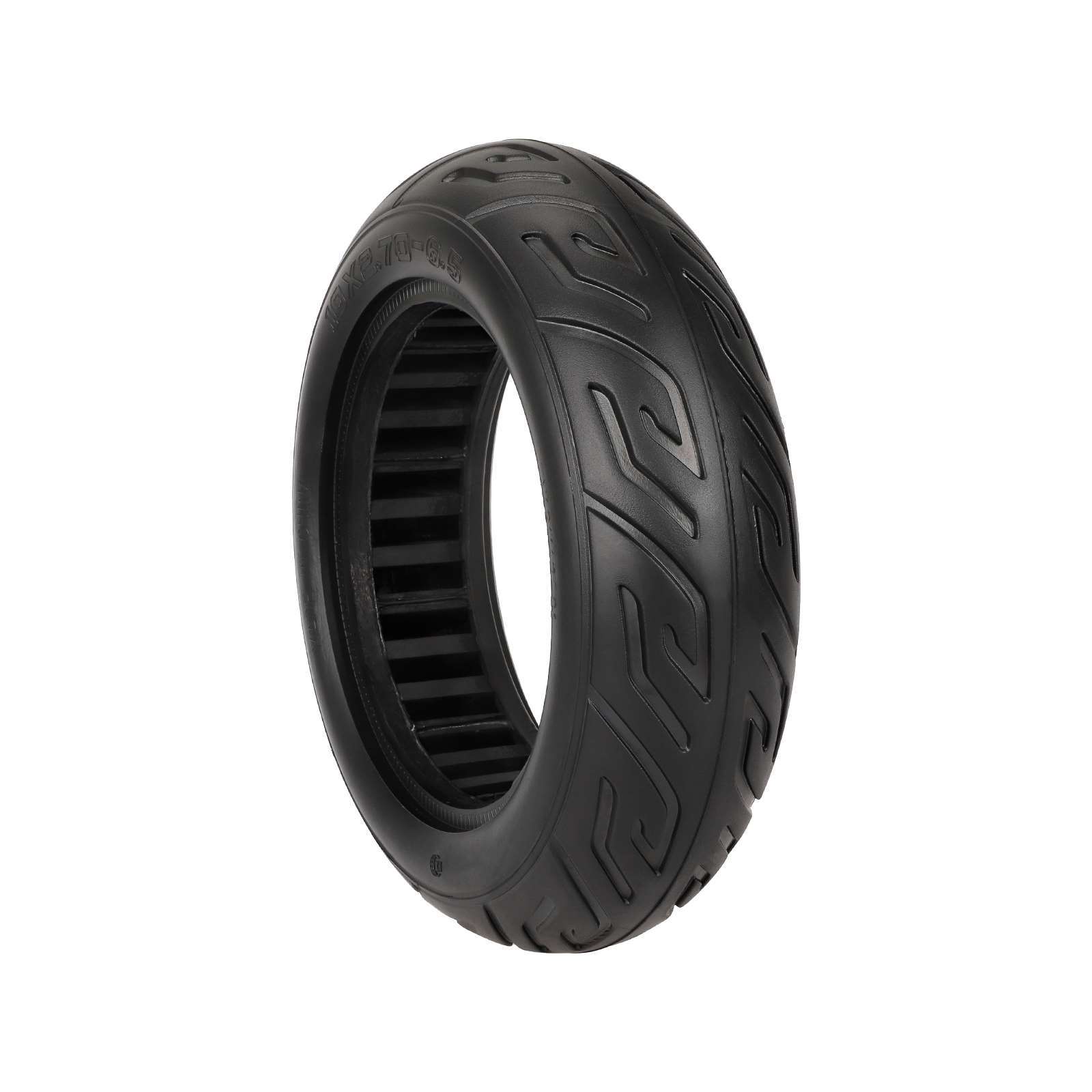 10*2.70-6.5公路实心胎希洛普阿尔郎电动滑板车中空防爆免充气胎