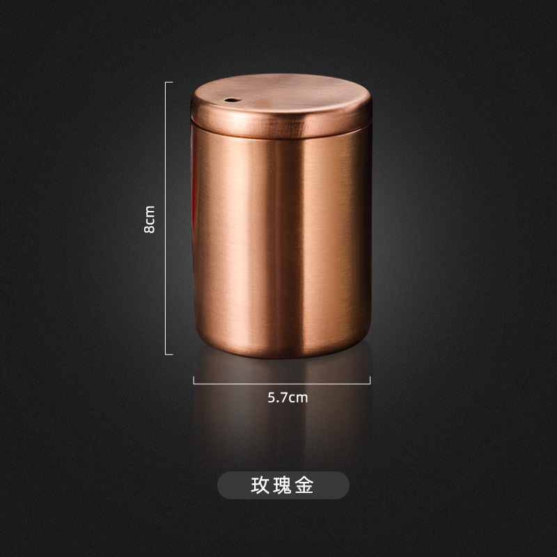 430不锈钢牙签筒创意加厚抗摔家用收纳餐厅车载便携牙签盒桶批发|undefined