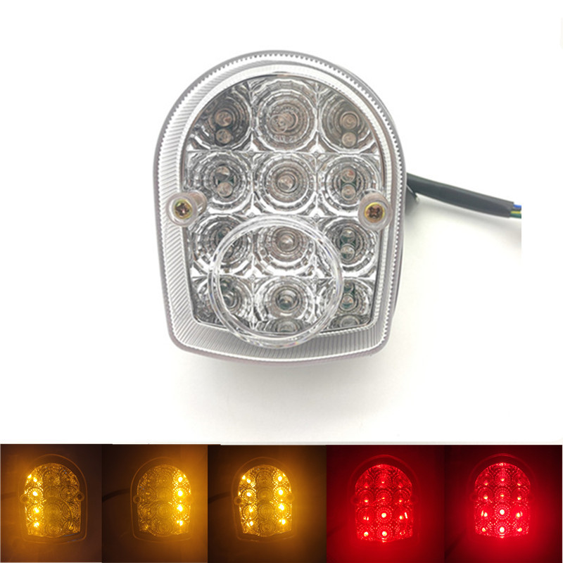Ch-2071 Is Suitable for Little Monkey Little Golden Boy Motorcycle Modified Led Brake Driving and Steering Integrated Rear Tail Light