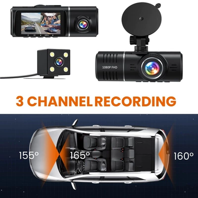 Parking Monitoring, Wide-Angle, Driving recorder