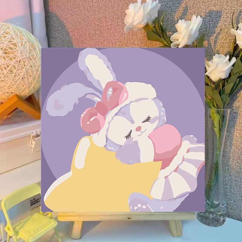 FC198 / Panel trasero de 20x20 cm + pintura + pincel