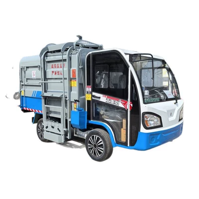 compressed garbage transport vehicle, Elektrik zibil maşınları