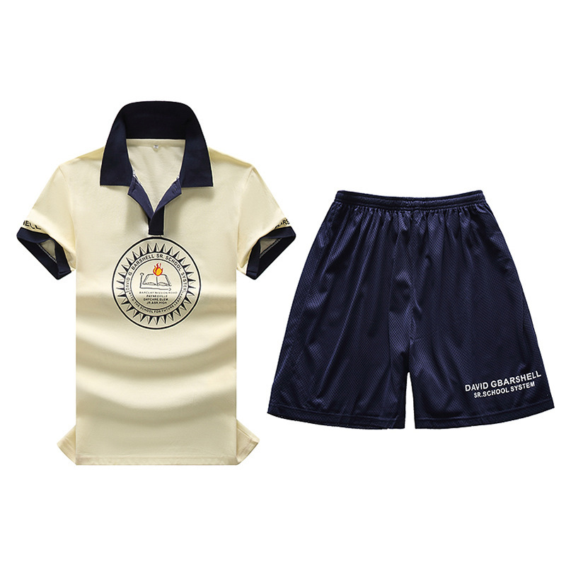 Big Sale Low Price Kidsren's Casual Wear Short-Sleeved Shorts Sportswear Suit Family Male and Female Students Mesh Breathable and Cool