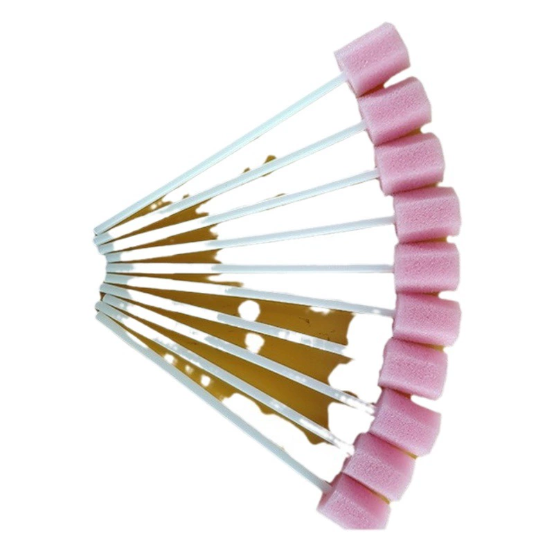 [Губка-палочка] В наличии одноразовая Губка Для Ухода За чисткой губка для полости рта губка для чистки зубов щетка