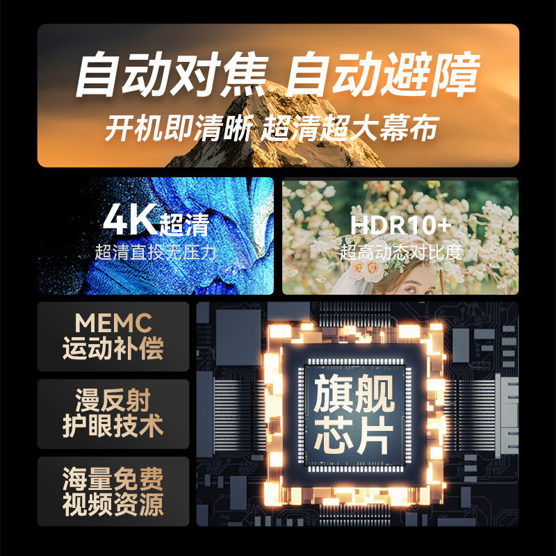 2025新型プロジェクター4k超高精細家庭用リビングルーム投壁ホームシアターホテル事務会議プロジェクター|undefined