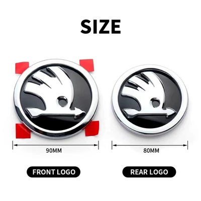 Rear Logos, Octavia, Fabia Front Car logo