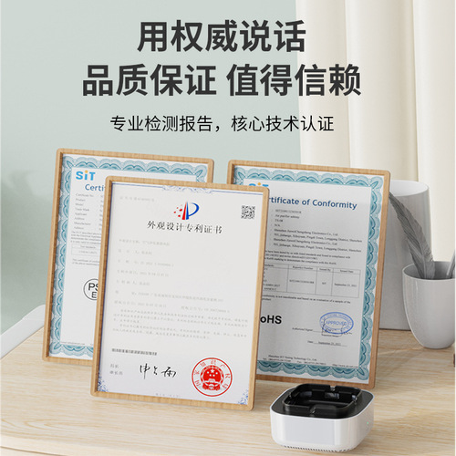 Carefully selected cross-border new car electronic ashtray smart multi-functional household negative ion car air purifier