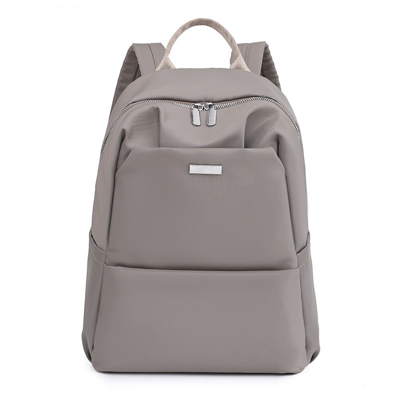 Mochila para computadora de estudiante de secundaria de gran capacidad 2022 nueva mochila para mujer Oxford simple mochila de viaje al aire libre