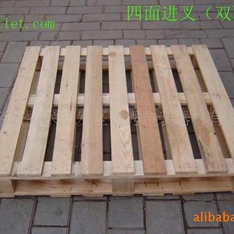 出口木托盘免熏蒸胶合板木质托盘物流仓库防潮栈板四面进叉木托盘