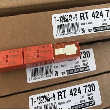 RT424730 230 В переменного тока, 8-контактное, два открытых, два закрытых, 8 А, 230 В переменного тока реле