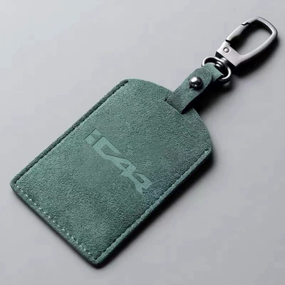 Chery Icar03/03T/Icarv23 Card Key: Car key bag - icar-new-dark-green-metal-square-buckle