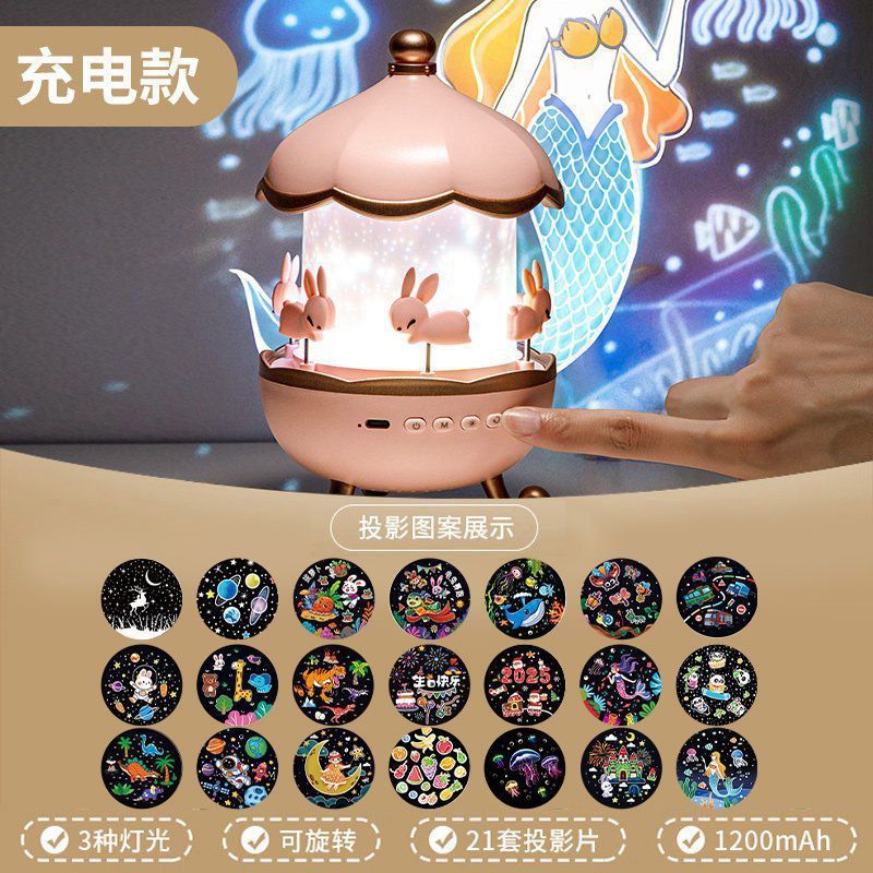 万火星空投影灯小夜灯卧室气氛围感圣诞节女孩生日小朋友批发包邮|undefined