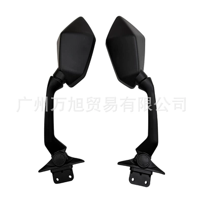 Motorcycle rearview mirror 2012-2019 Black/Snake Skin Color - black