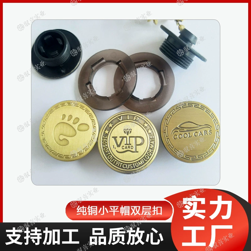 Автомобильные ножные коврики с двумя слоями