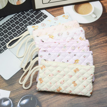 新款卡通零钱包手机包手绳手腕硬币收纳包小首饰手提包可爱简约