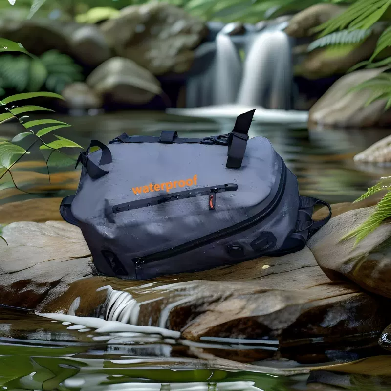 一直在路亚气密防水包肩包腰包 户外多功能钓鱼包路亚包