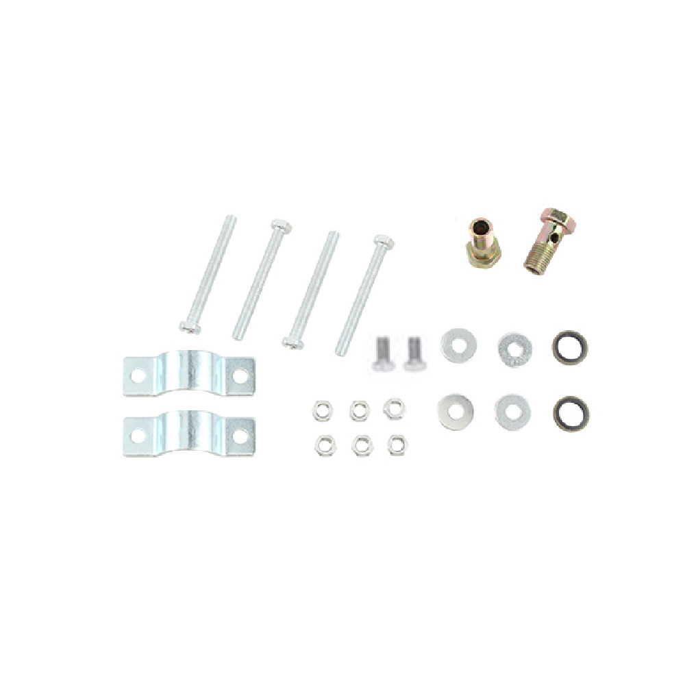 Atv125Cc-250Cc Oil Cooler Modified Motorcycle Oil Radiator with Fan Screw Accessories