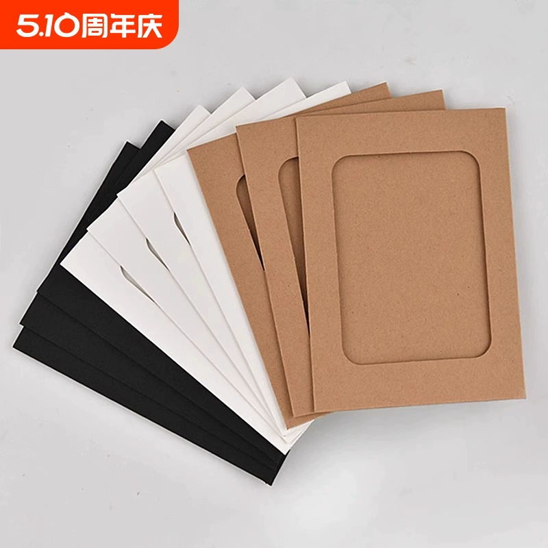 Креативная бумажная рамка для фотографий