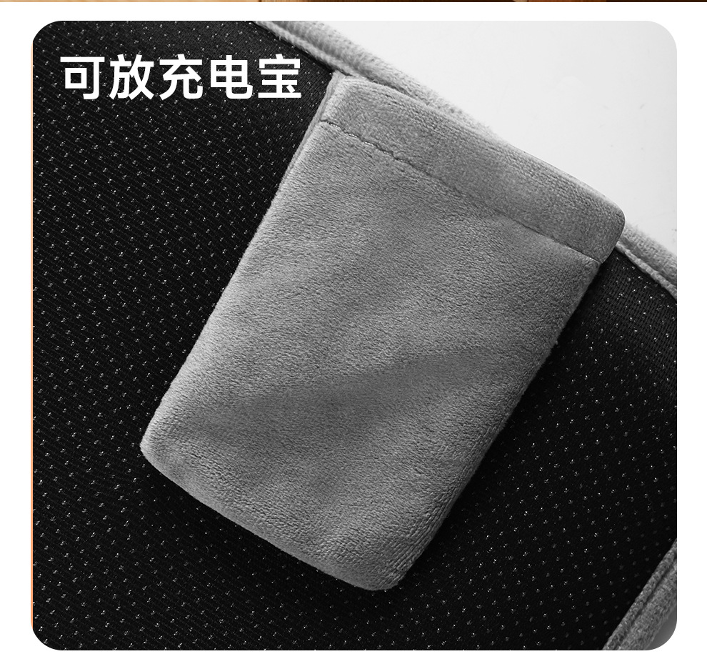 2026 Amazon Cross-Border Car Heated Seat Cushion, Flannel Winter Car Seat Cushion, Dual-Purpose Heated Seat Cushion for Home and Car