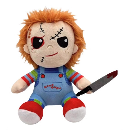 Halloween Ghost Doll Chuckie Teddy Kitty Kitty Kitty KT Doll Chuckie Soul Break Joker Doll image 5