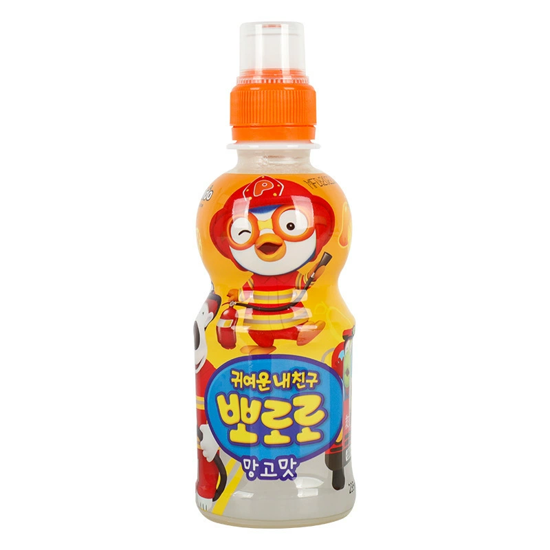 Корейский Pororo Bolele напиток 24 бутылки Baolulu фруктовый напиток в коробке оптом Baolulu напиток