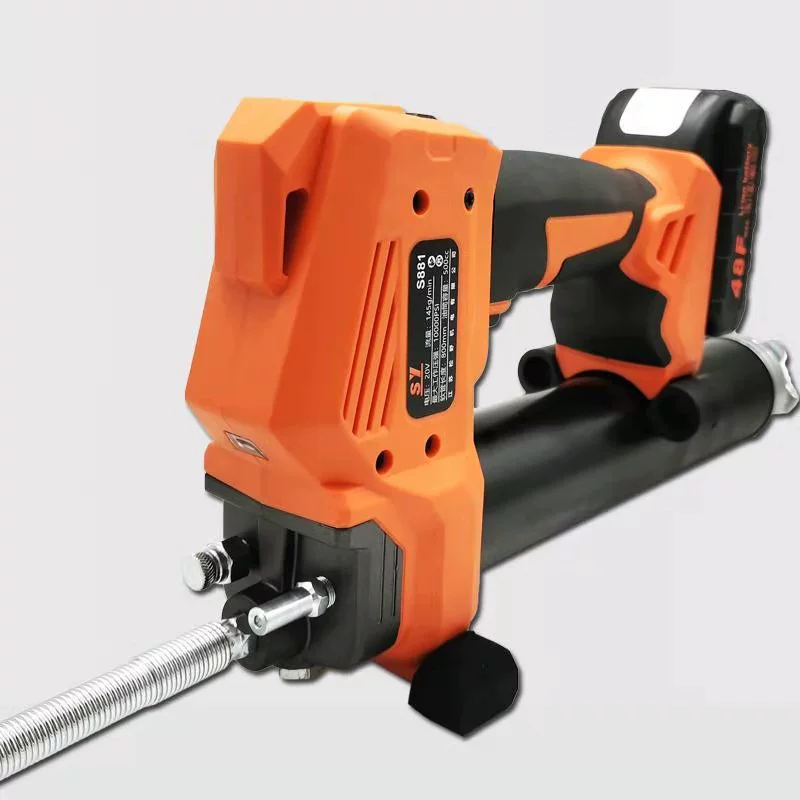 Трансграничный высококачественный шприц для смазки с литиевой батареей Портативный высоковольтный Электрический шприц для зарядки беспроводной авторемонтный экскаватор, посвященный