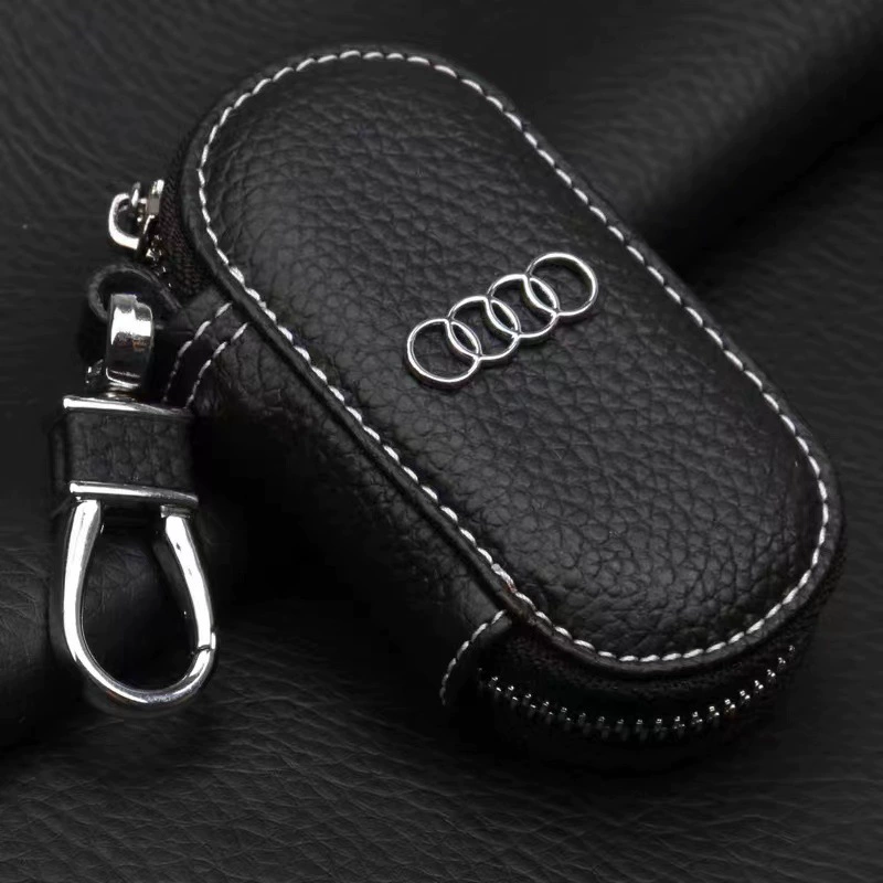 Применимо для Audi Volkswagen Toyota Ford Haval Car Keyer Сумка для ключей натуральная кожа для мужчин и женщин