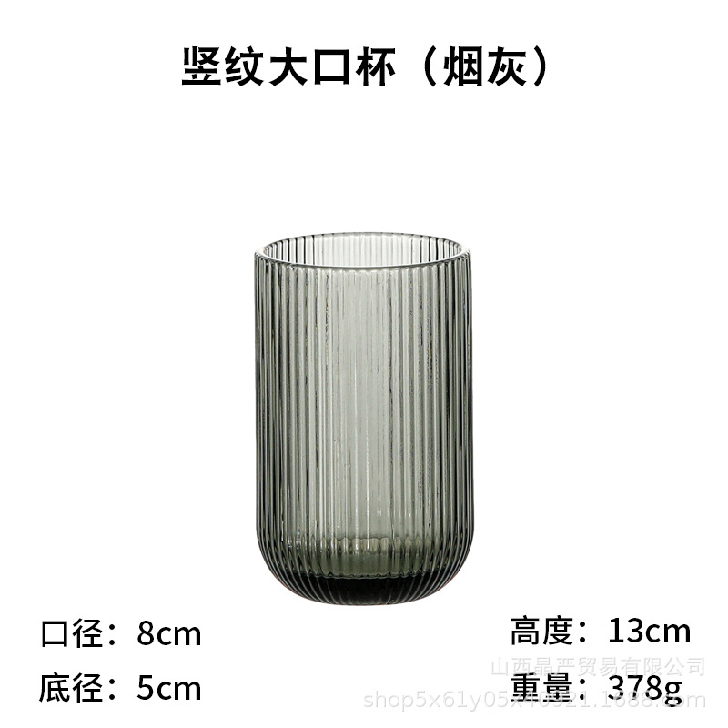 Venta al por mayor patrón vertical europeo color primario cocina copa de vino copa de boca Copa de champán tazón de helado creativo elegante hogar Hotel vino conjunto