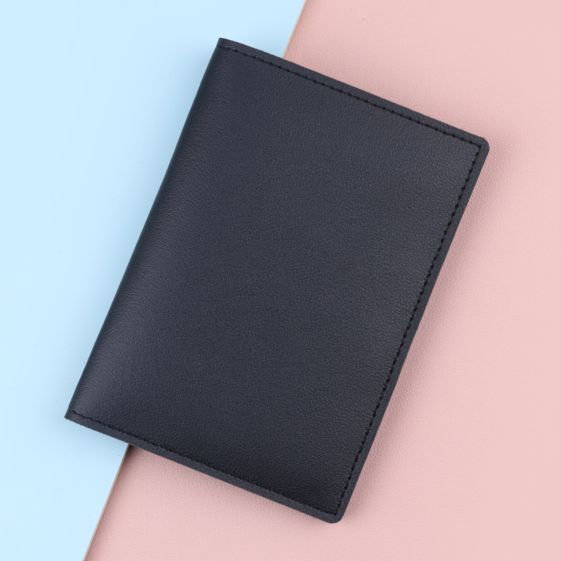 Pasaporte de pasaporte Bolso de pasaporte de cuero suave unisex, portatarjetas de máquina, portatarjetas, carnet de conducir, pasaporte multifuncional, pasaporte al por mayor