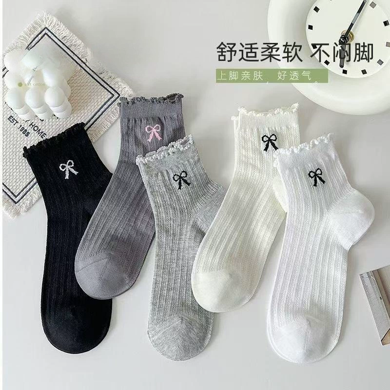 Retro Japanese summer knee socks