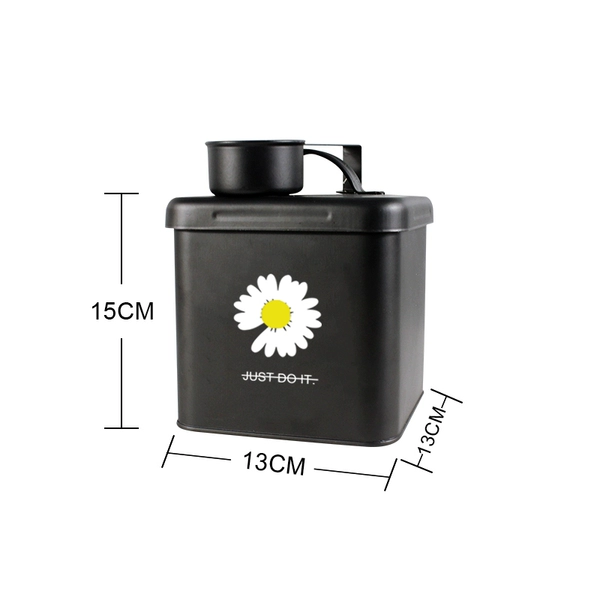Small T001C-Daisy-Black No sealing ring